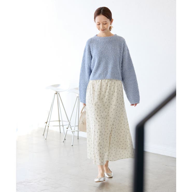 小花柄スカート | ROPE' PICNIC | 詳細画像9