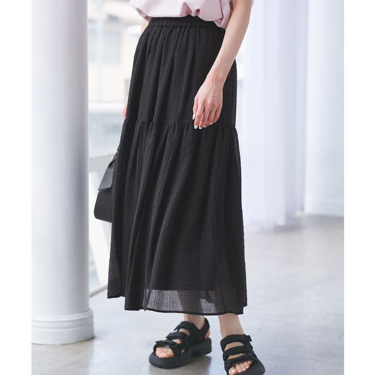 シアーティアードスカート | ROPE' PICNIC | 詳細画像8 