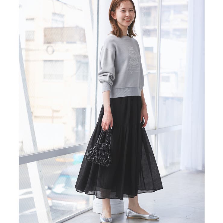 シアーティアードスカート | ROPE' PICNIC | 詳細画像10 