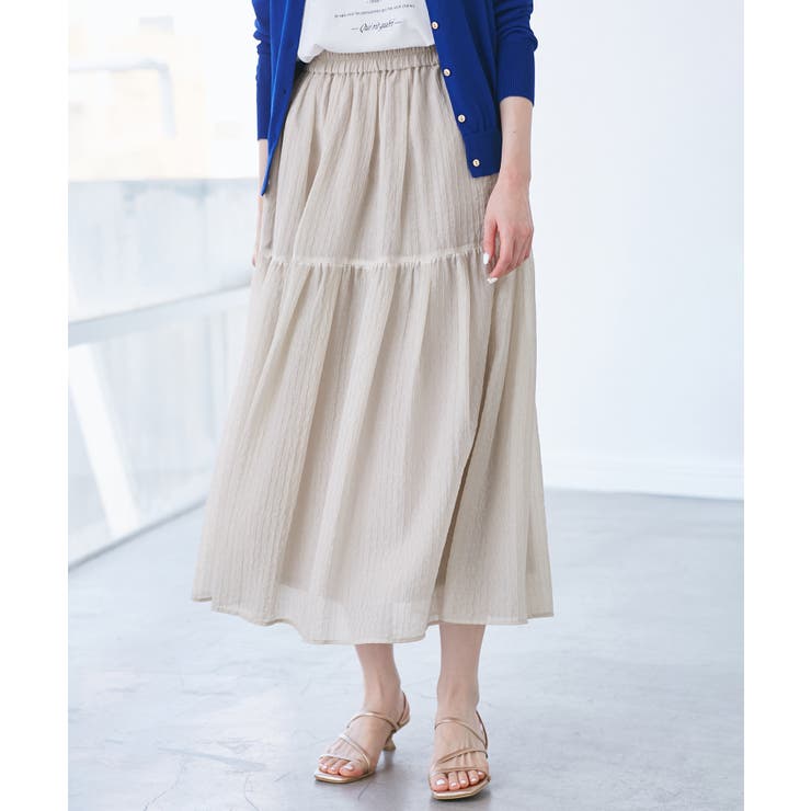 シアーティアードスカート | ROPE' PICNIC | 詳細画像12 
