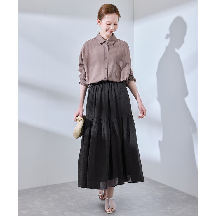 シアーティアードスカート | ROPE' PICNIC | 詳細画像13 