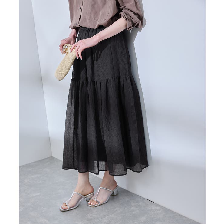 シアーティアードスカート | ROPE' PICNIC | 詳細画像18 