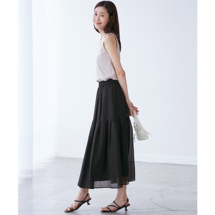 シアーティアードスカート | ROPE' PICNIC | 詳細画像3 