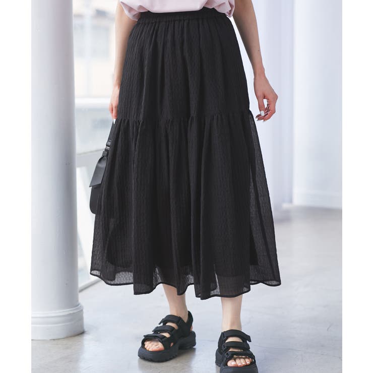 シアーティアードスカート | ROPE' PICNIC | 詳細画像7 