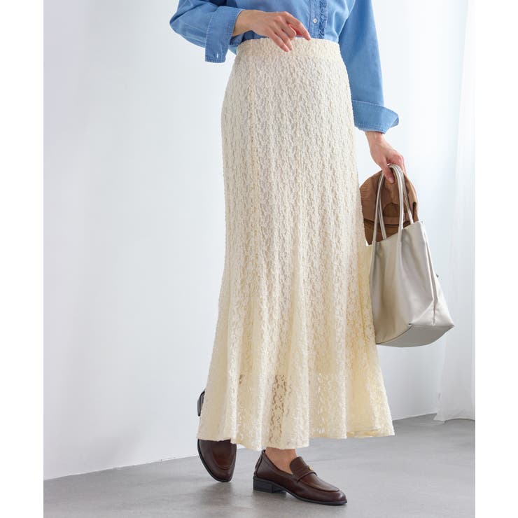 レースマーメイドスカート | ROPE' PICNIC | 詳細画像11 