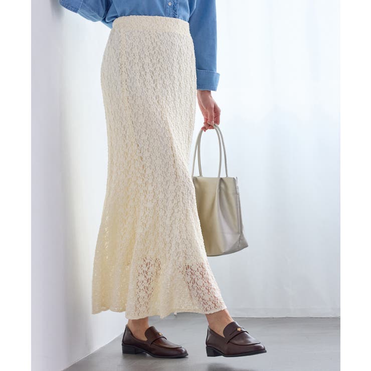 レースマーメイドスカート | ROPE' PICNIC | 詳細画像12 