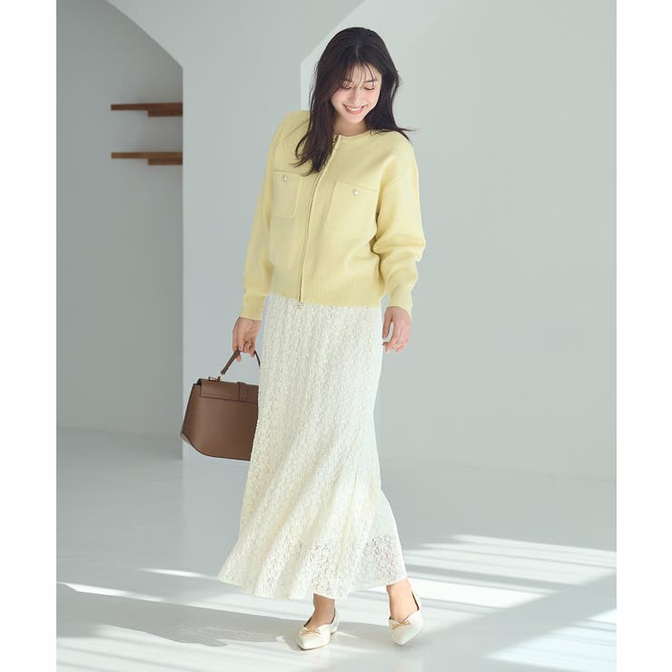 レースマーメイドスカート | ROPE' PICNIC | 詳細画像3 