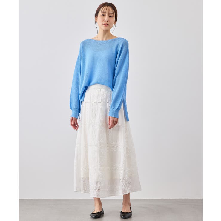 刺繍レースフレアスカート | ROPE' PICNIC | 詳細画像11 