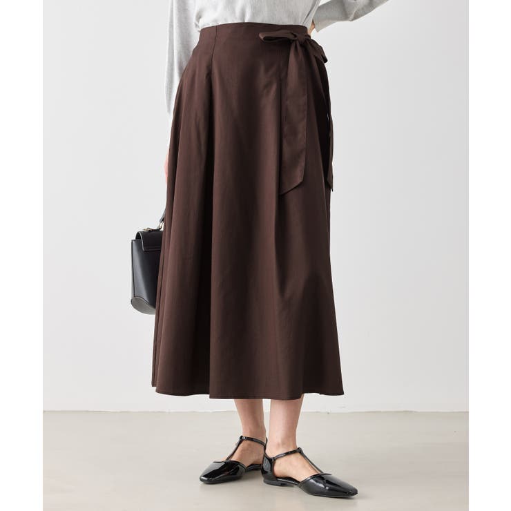 ウエストリボンラップボリュームスカート | ROPE' PICNIC | 詳細画像13 