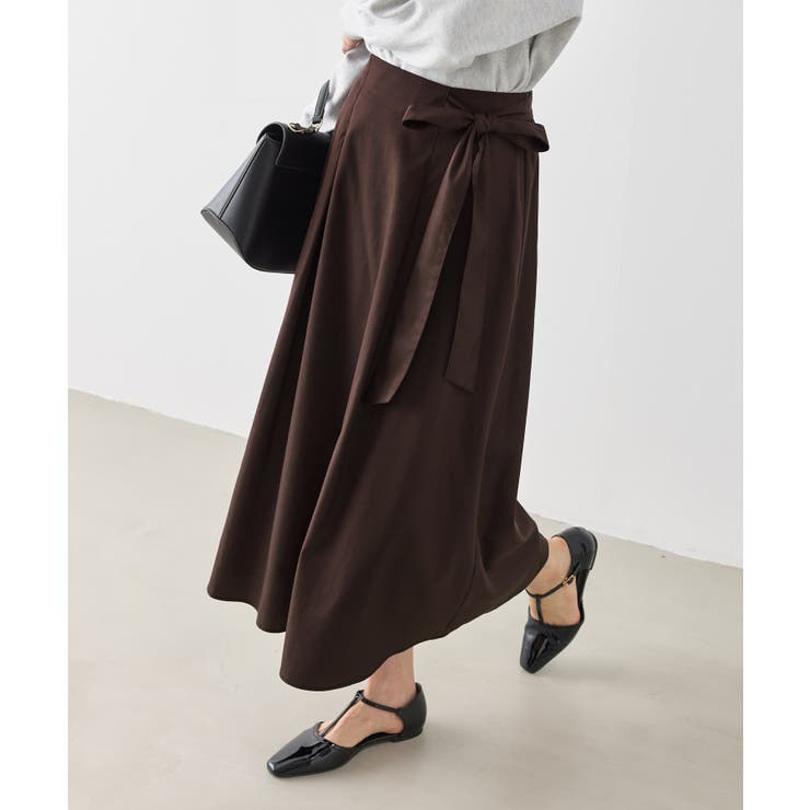 ウエストリボンラップボリュームスカート | ROPE' PICNIC | 詳細画像16 