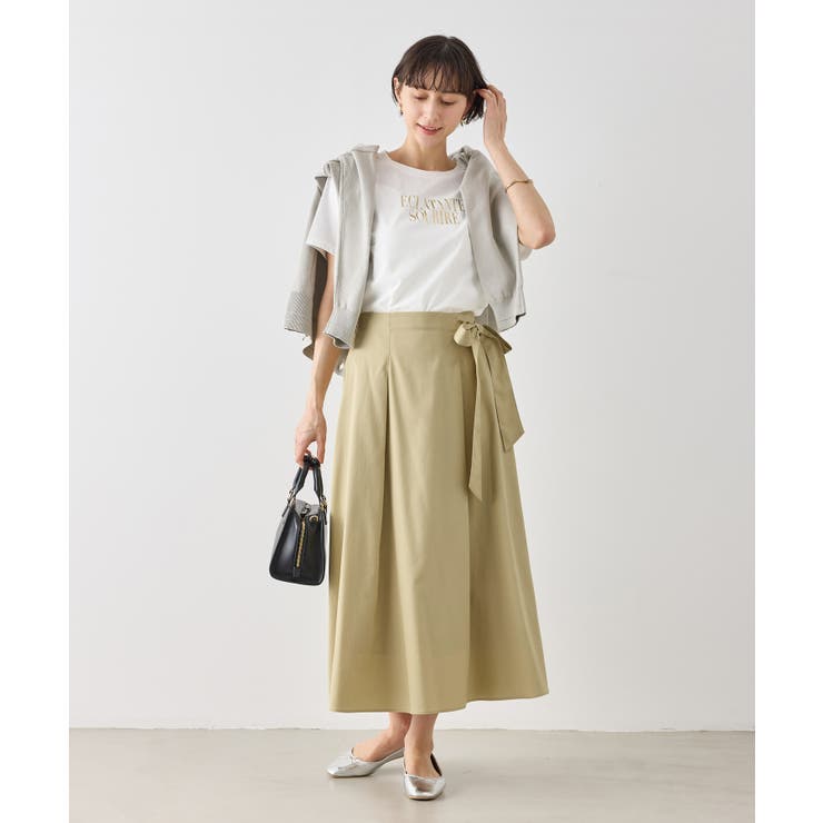 ウエストリボンラップボリュームスカート | ROPE' PICNIC | 詳細画像19 