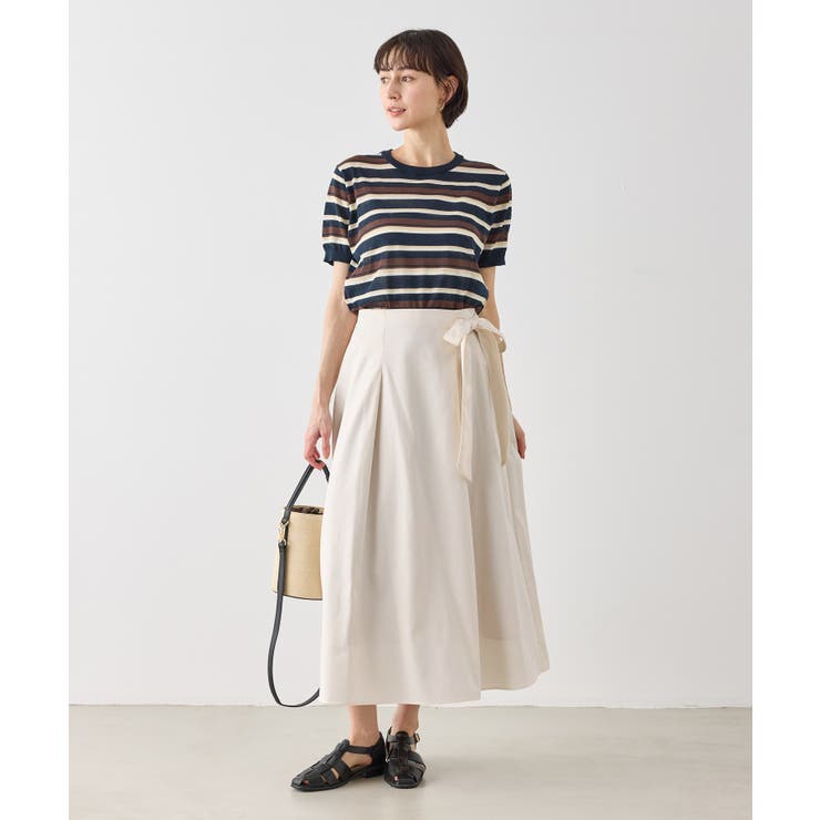 ウエストリボンラップボリュームスカート | ROPE' PICNIC | 詳細画像2 