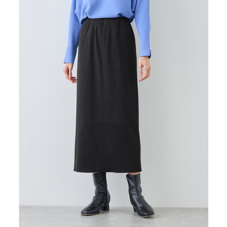 トタンテレコ Iラインリブニットスカート | ROPE' PICNIC | 詳細画像10 