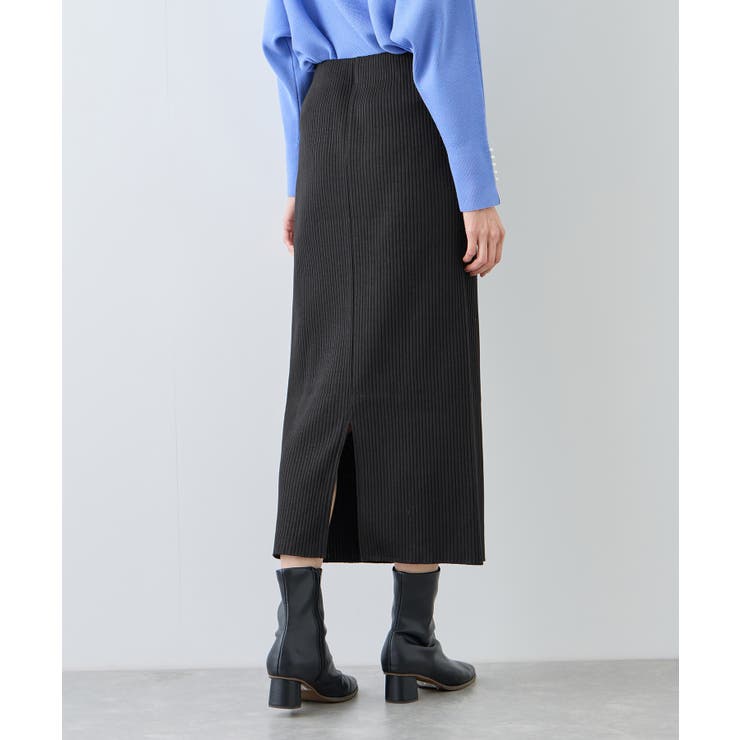 トタンテレコ Iラインリブニットスカート | ROPE' PICNIC | 詳細画像12 