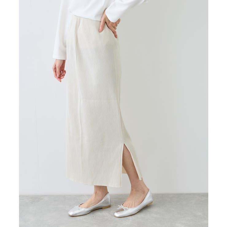 トタンテレコ Iラインリブニットスカート | ROPE' PICNIC | 詳細画像19 