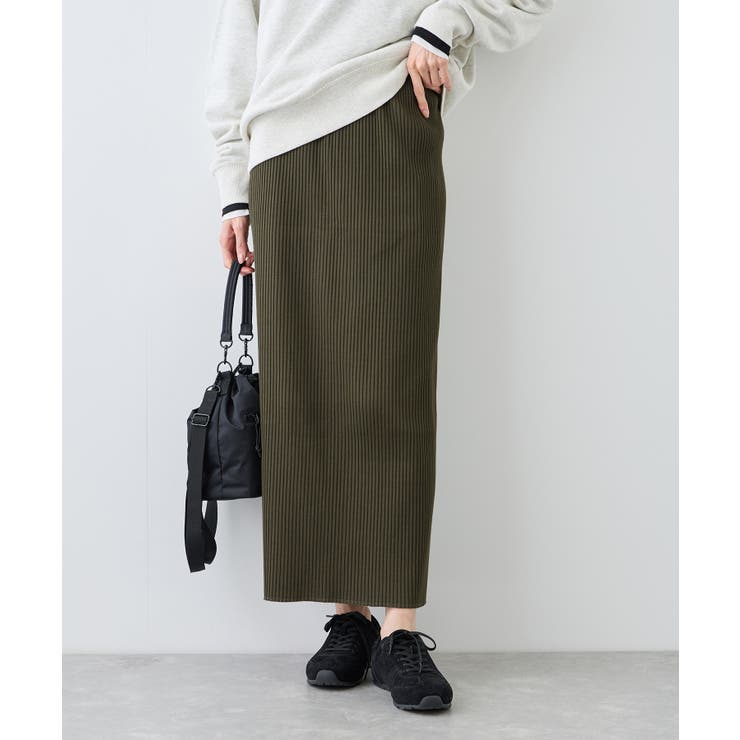 トタンテレコ Iラインリブニットスカート | ROPE' PICNIC | 詳細画像22 