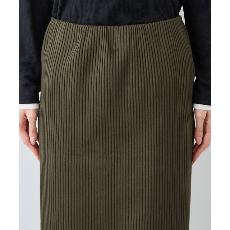 トタンテレコ Iラインリブニットスカート | ROPE' PICNIC | 詳細画像32 