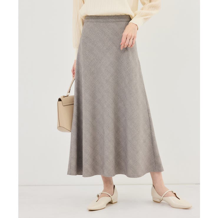 メランジドビーチェックスカート/セットアップ対応・防シワ・接触冷感 | ROPE' PICNIC | 詳細画像13 