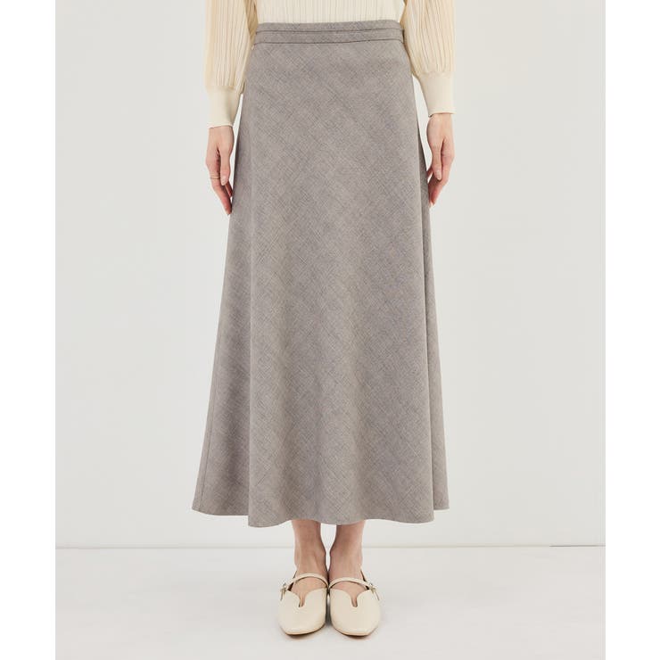 メランジドビーチェックスカート/セットアップ対応・防シワ・接触冷感 | ROPE' PICNIC | 詳細画像21 