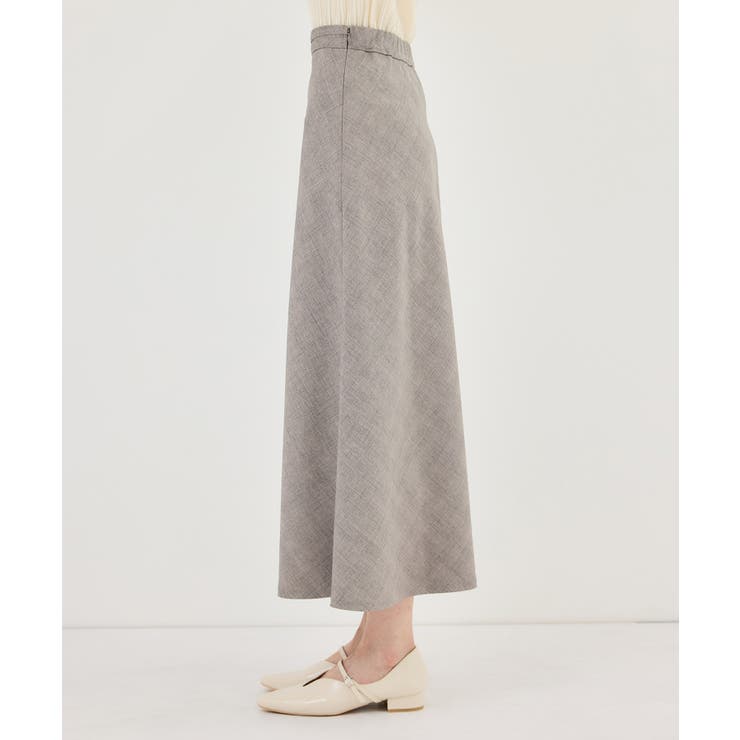 メランジドビーチェックスカート/セットアップ対応・防シワ・接触冷感 | ROPE' PICNIC | 詳細画像22 