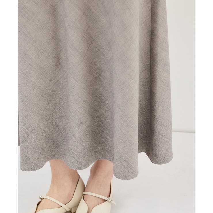 メランジドビーチェックスカート/セットアップ対応・防シワ・接触冷感 | ROPE' PICNIC | 詳細画像27 