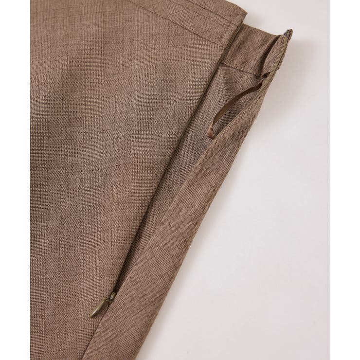 メランジドビーチェックスカート/セットアップ対応・防シワ・接触冷感 | ROPE' PICNIC | 詳細画像28 