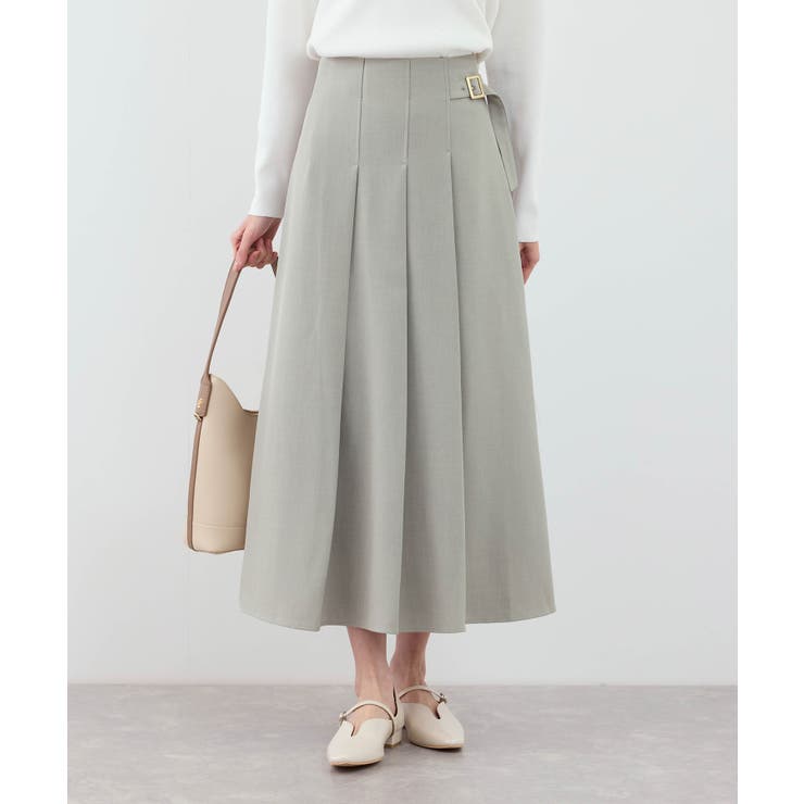 クリアツイルタックキルトスカート/入卒式・セレモニー・セットアップ対応 | ROPE' PICNIC | 詳細画像1 