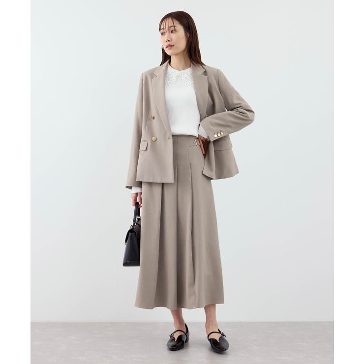 クリアツイルタックキルトスカート/入卒式・セレモニー・セットアップ対応 | ROPE' PICNIC | 詳細画像10 