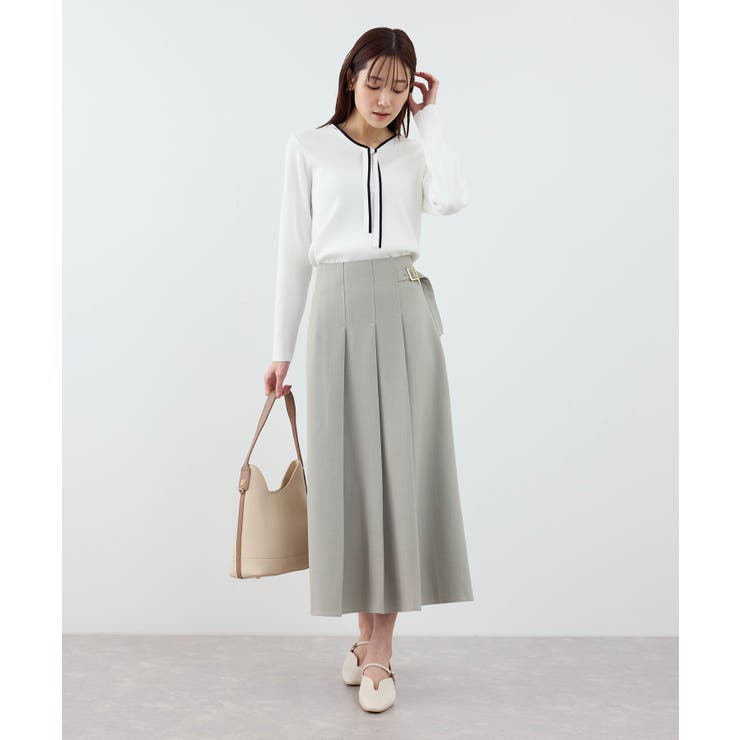 クリアツイルタックキルトスカート/入卒式・セレモニー・セットアップ対応 | ROPE' PICNIC | 詳細画像13 