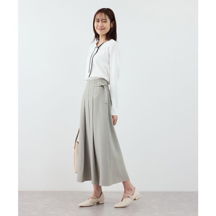 クリアツイルタックキルトスカート/入卒式・セレモニー・セットアップ対応 | ROPE' PICNIC | 詳細画像14 