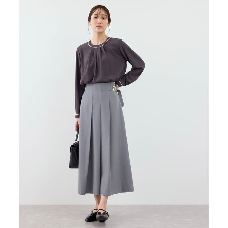 クリアツイルタックキルトスカート/入卒式・セレモニー・セットアップ対応 | ROPE' PICNIC | 詳細画像2 