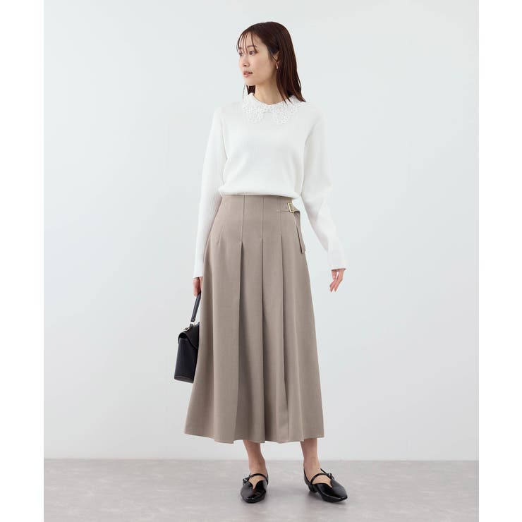 クリアツイルタックキルトスカート/入卒式・セレモニー・セットアップ対応 | ROPE' PICNIC | 詳細画像7 