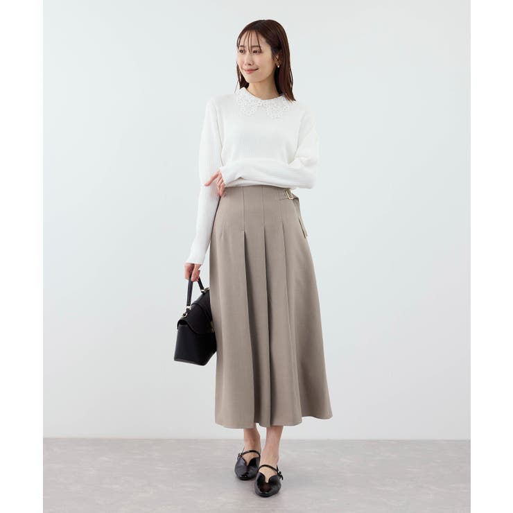 クリアツイルタックキルトスカート/入卒式・セレモニー・セットアップ対応 | ROPE' PICNIC | 詳細画像8 