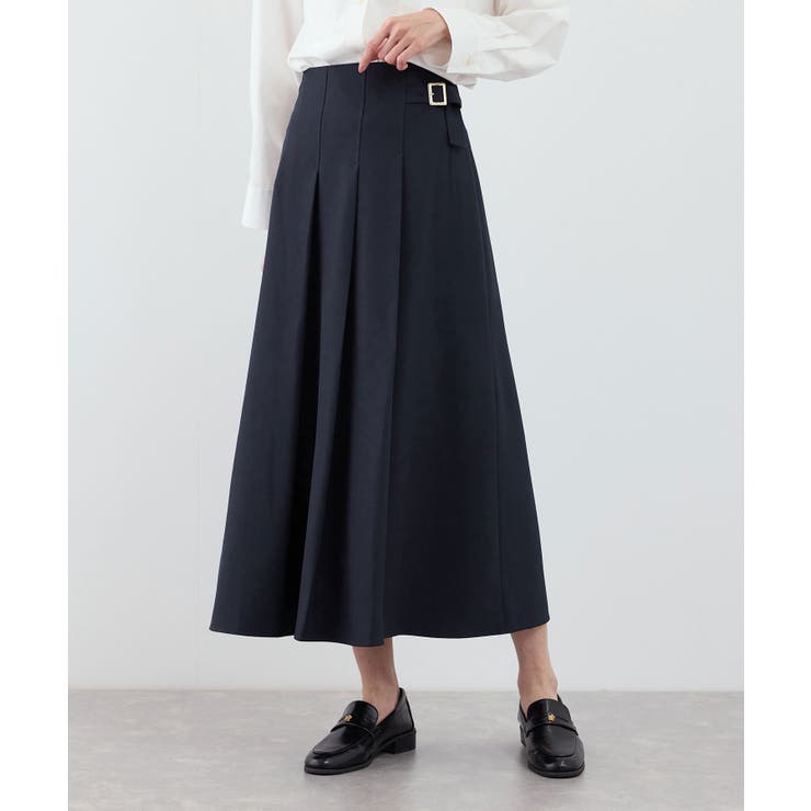 ネイビー(40) | クリアツイルタックキルトスカート/入卒式・セレモニー・セットアップ対応 | ROPE' PICNIC