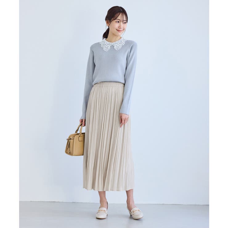 着丈が選べるエアリープリーツスカート | ROPE' PICNIC | 詳細画像10 