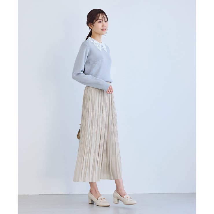 着丈が選べるエアリープリーツスカート | ROPE' PICNIC | 詳細画像12 