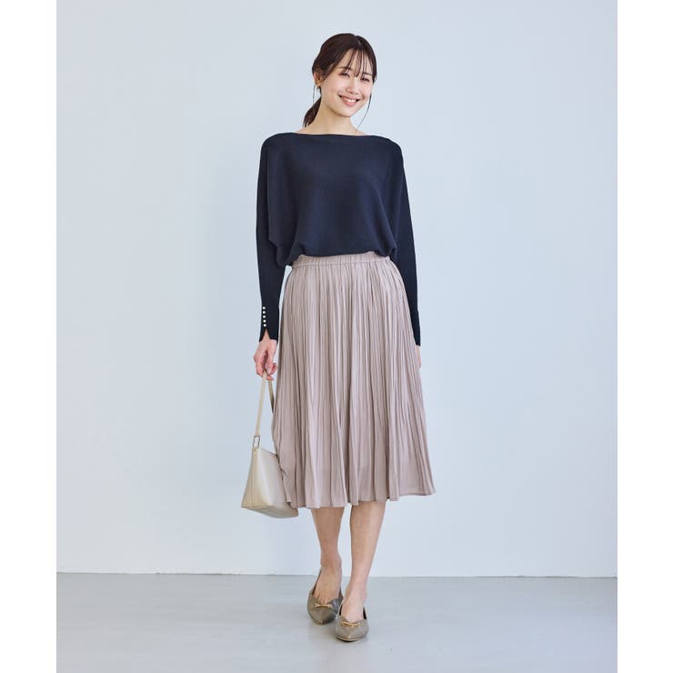 着丈が選べるエアリープリーツスカート | ROPE' PICNIC | 詳細画像27 