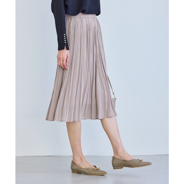 着丈が選べるエアリープリーツスカート | ROPE' PICNIC | 詳細画像31 