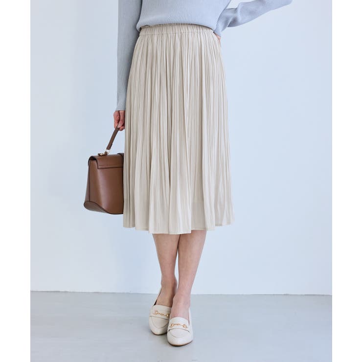 着丈が選べるエアリープリーツスカート | ROPE' PICNIC | 詳細画像7 