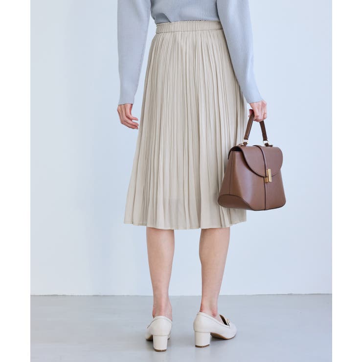 着丈が選べるエアリープリーツスカート | ROPE' PICNIC | 詳細画像9 