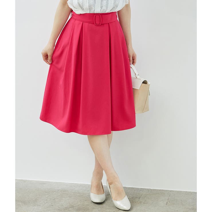 ベルト付きタックスカート 品番 Rpcw Rope Picnic ロペピクニック のレディースファッション 通販 Shoplist ショップリスト