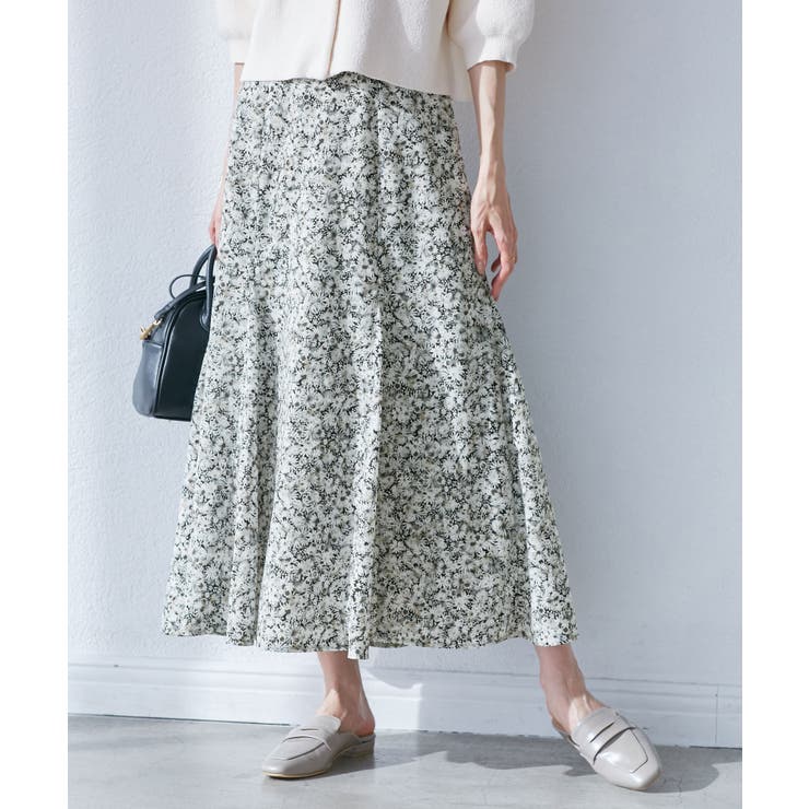 【emur/エミュール】マーガレット柄ナロースカート | ROPE' PICNIC | 詳細画像10 