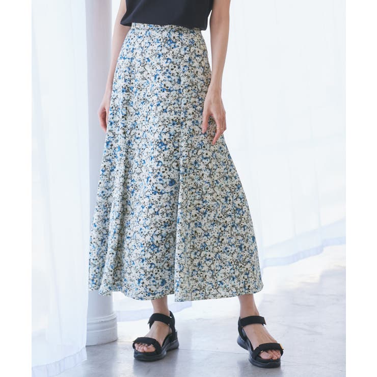 【emur/エミュール】マーガレット柄ナロースカート | ROPE' PICNIC | 詳細画像13 