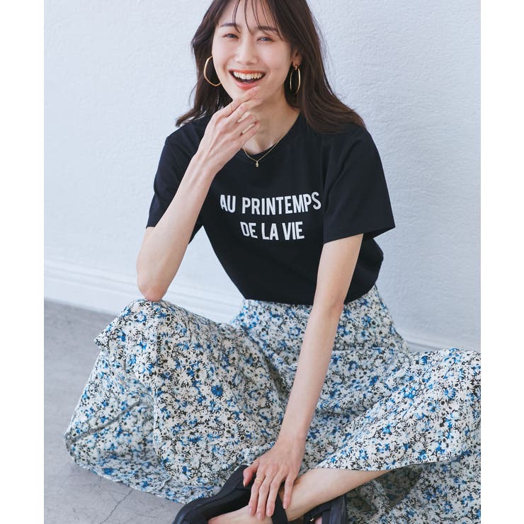 【emur/エミュール】マーガレット柄ナロースカート | ROPE' PICNIC | 詳細画像15 