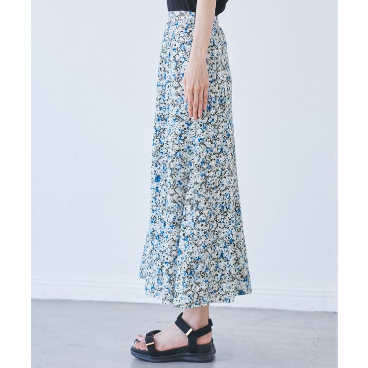 【emur/エミュール】マーガレット柄ナロースカート | ROPE' PICNIC | 詳細画像18 