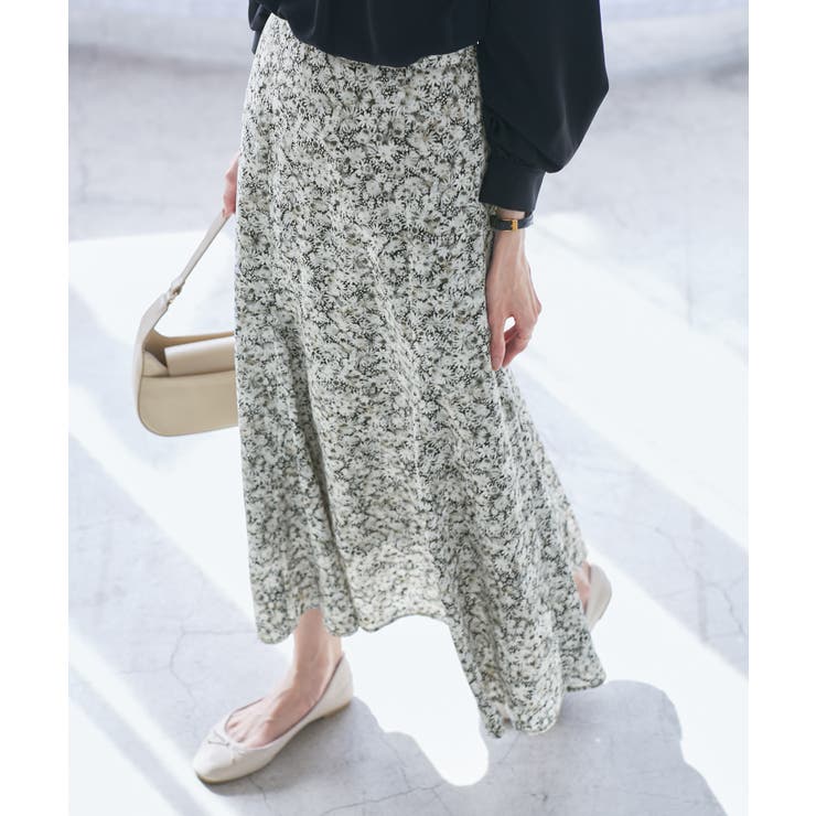 【emur/エミュール】マーガレット柄ナロースカート | ROPE' PICNIC | 詳細画像4 