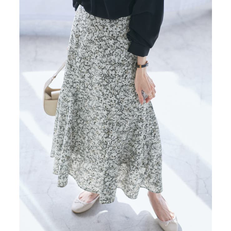 【emur/エミュール】マーガレット柄ナロースカート | ROPE' PICNIC | 詳細画像5 