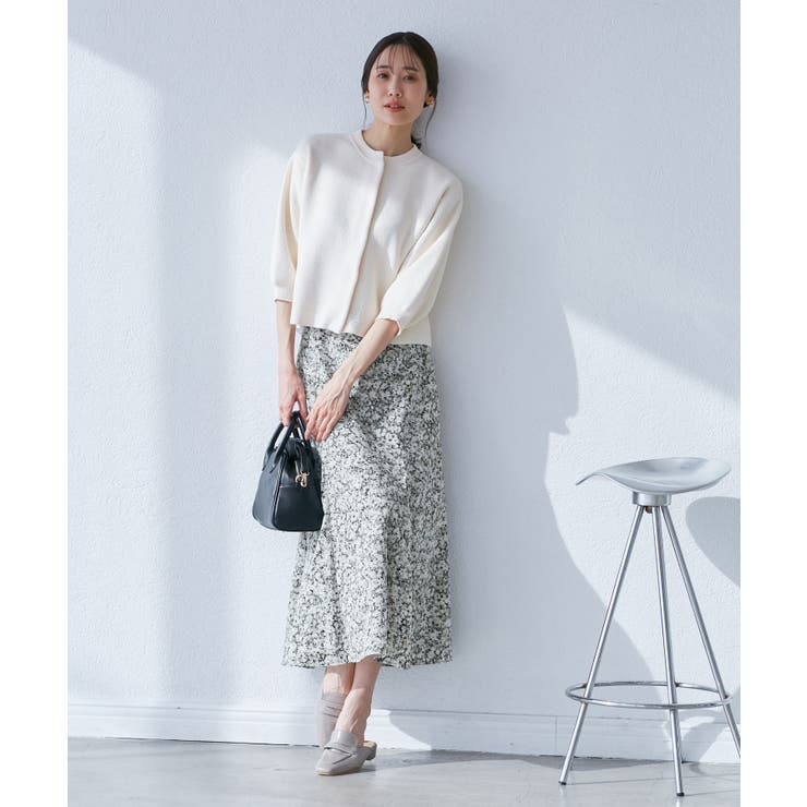 【emur/エミュール】マーガレット柄ナロースカート | ROPE' PICNIC | 詳細画像7 