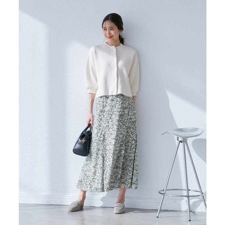 【emur/エミュール】マーガレット柄ナロースカート | ROPE' PICNIC | 詳細画像8 