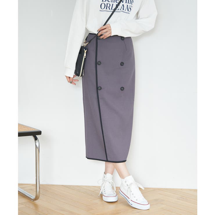 チェック＆無地リバーシブルスカート | ROPE' PICNIC | 詳細画像11 